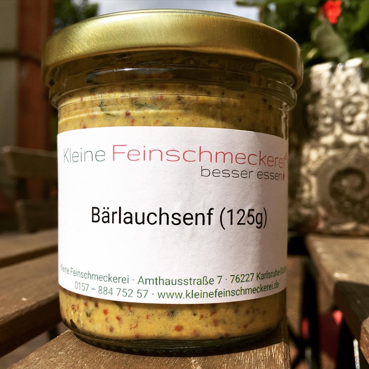 Bärlauch-Senf - besser essen!